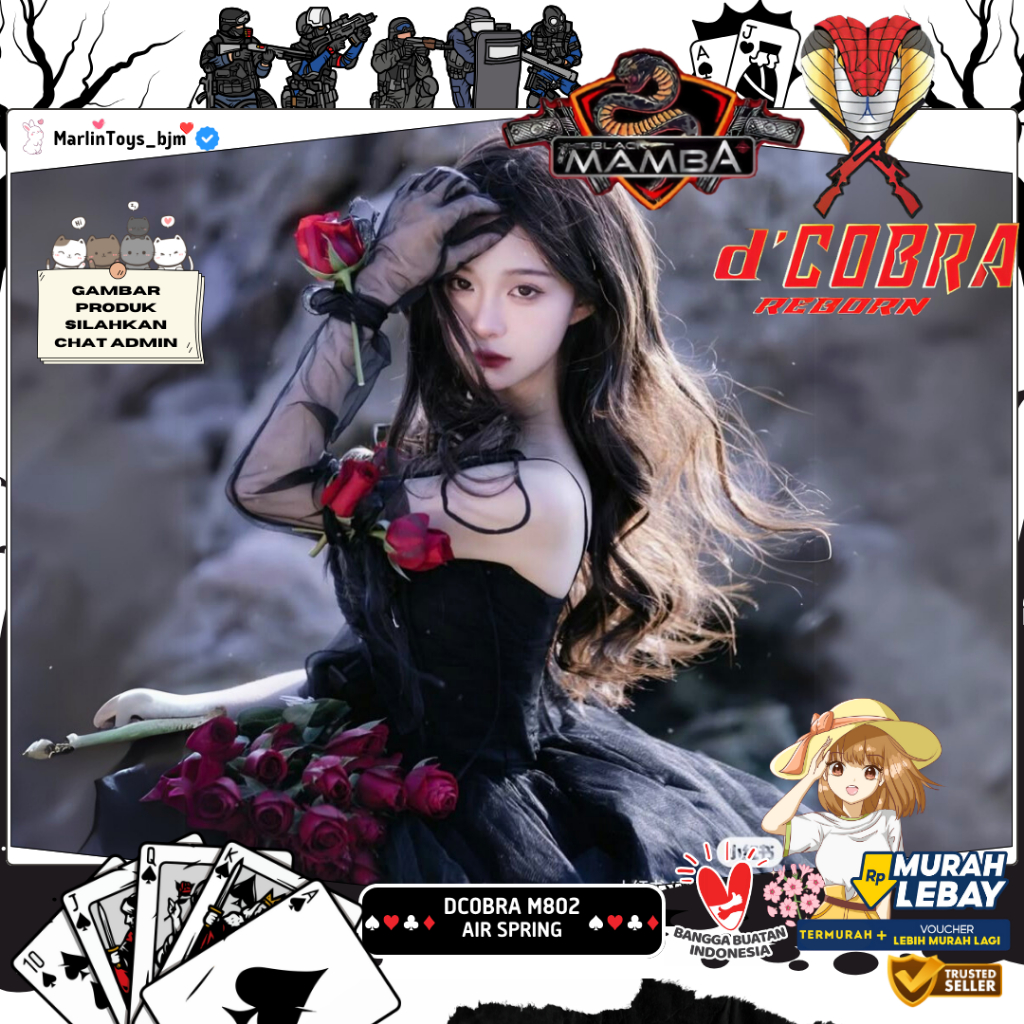 Mainan Dcobra Reborn Spesial Edition (SE) Model M802 Tactical Edition Warframe Card Game