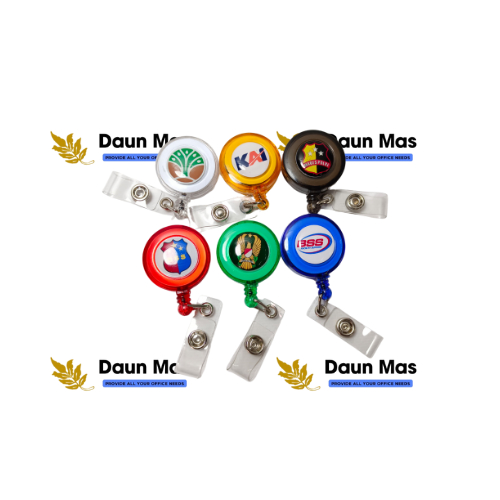 Cetak Resin Logo Yoyo ID Card Putar - Cetak Resin Logo Perusahaan + Yoyo List - Cetak Resin Logo