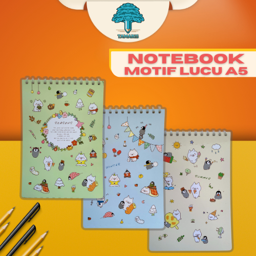 

NOTEBOOK MOTIF LUCU A5 gemes banget