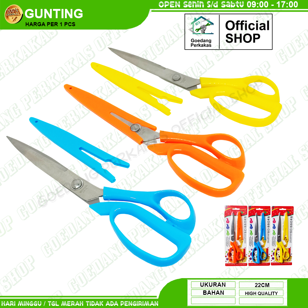 

Gunting Stainless Steel DS-31 Scissor / Gunting Serbaguna