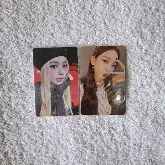 [set] karina aespa photocard official my world withmuu pob savage
