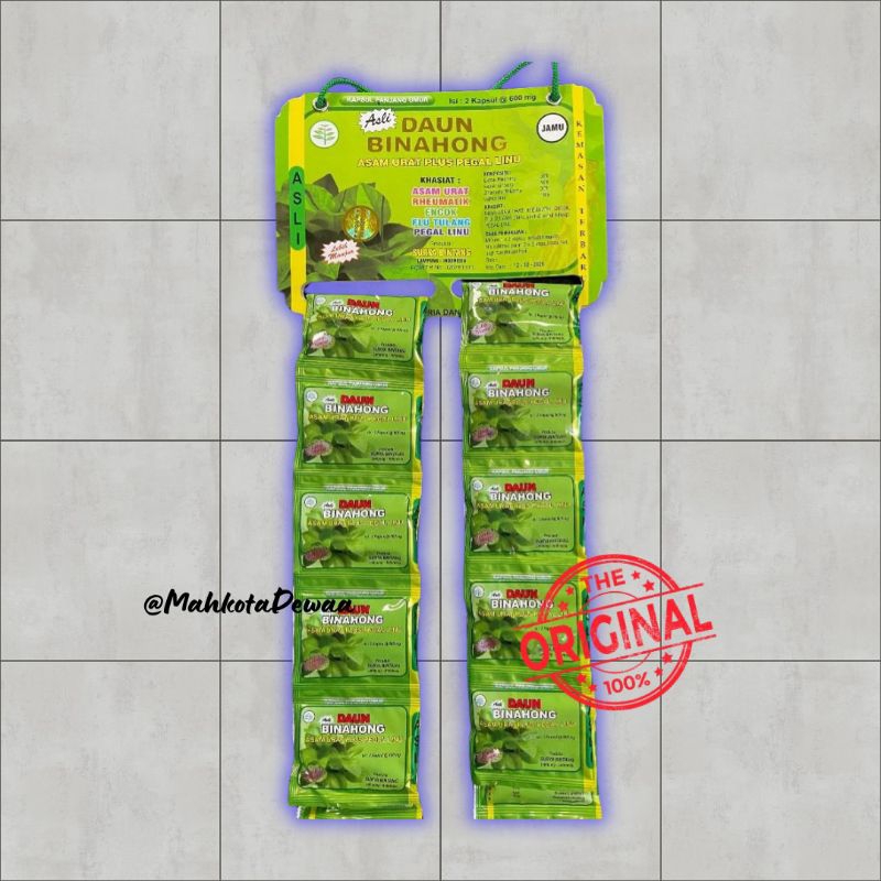 

Daun Binahong Kapsul Original 100%