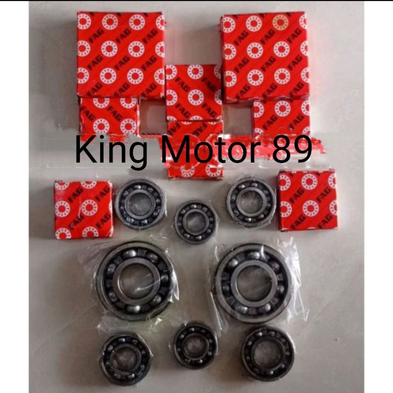 Bearing laher mesin rasio kruk as Suzuki rgr original fag c3 8pcs