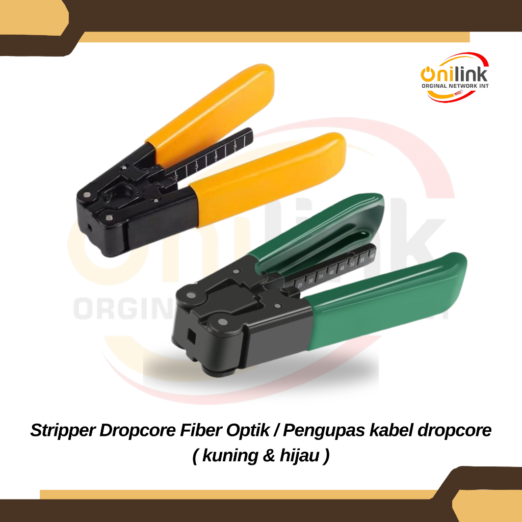 Stripper Dropcore Fiber Optik FTTH Stripper FO Dropcore / Pengupas kabel dropcore