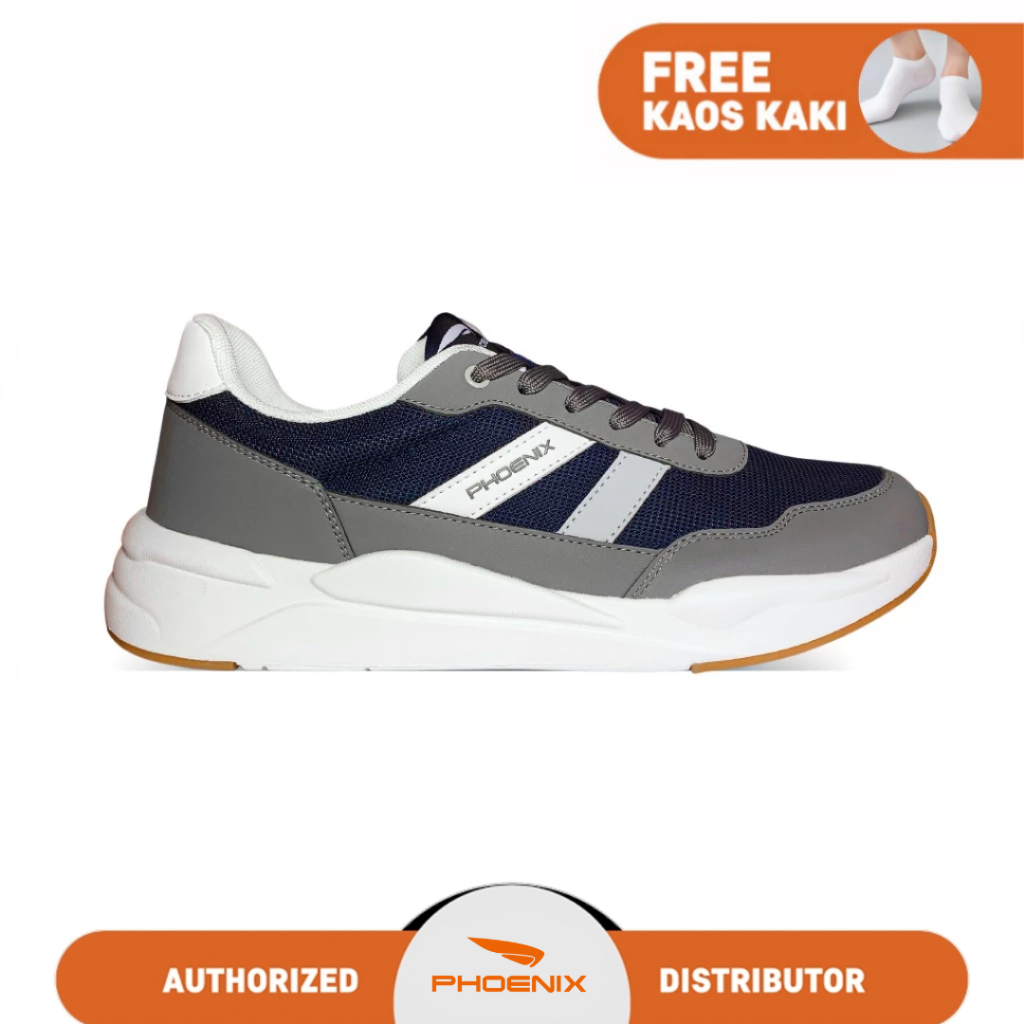 Phoenix Hikaru Sepatu Training Pria - D.Grey
