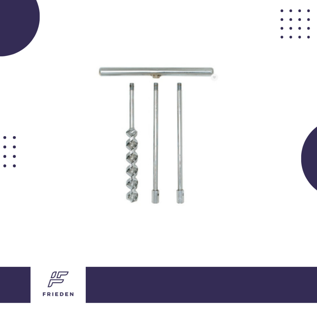 Soil Auger 3' Bor Auger 3' Bor Tanah Knockdown