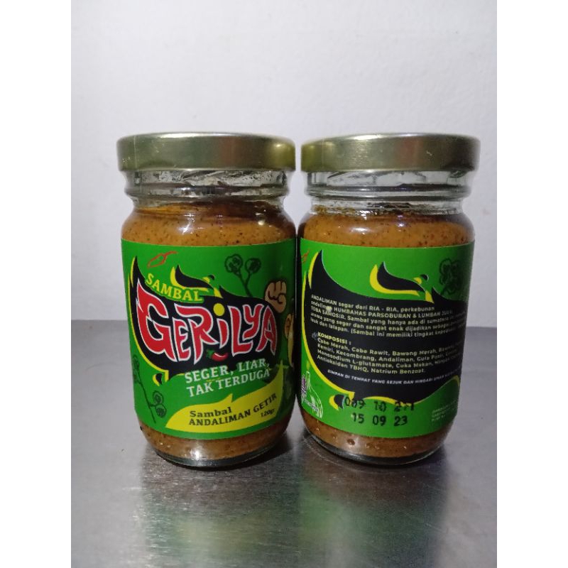 

Sambal Andaliman Double Original Mini 120 g Gerilya