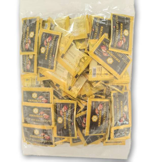 

Kikkoman Kecap Asin khas Jepang Soy sauce Sachet ( 100 x 5ml)