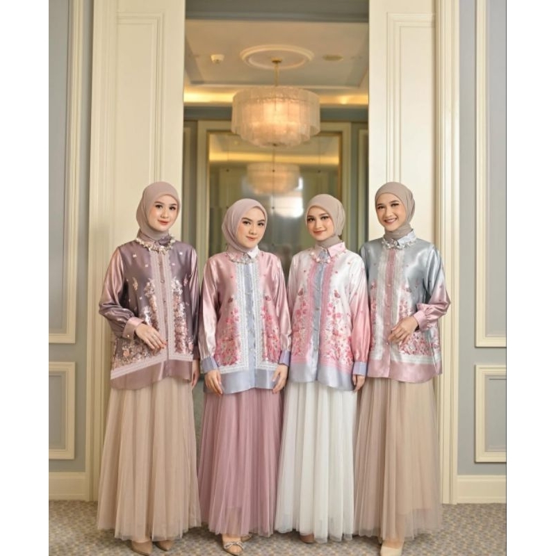LILY ROSE BLOUSE VANILLA HIJAB/FELICITA BLOUSE VANILLA HIJAB