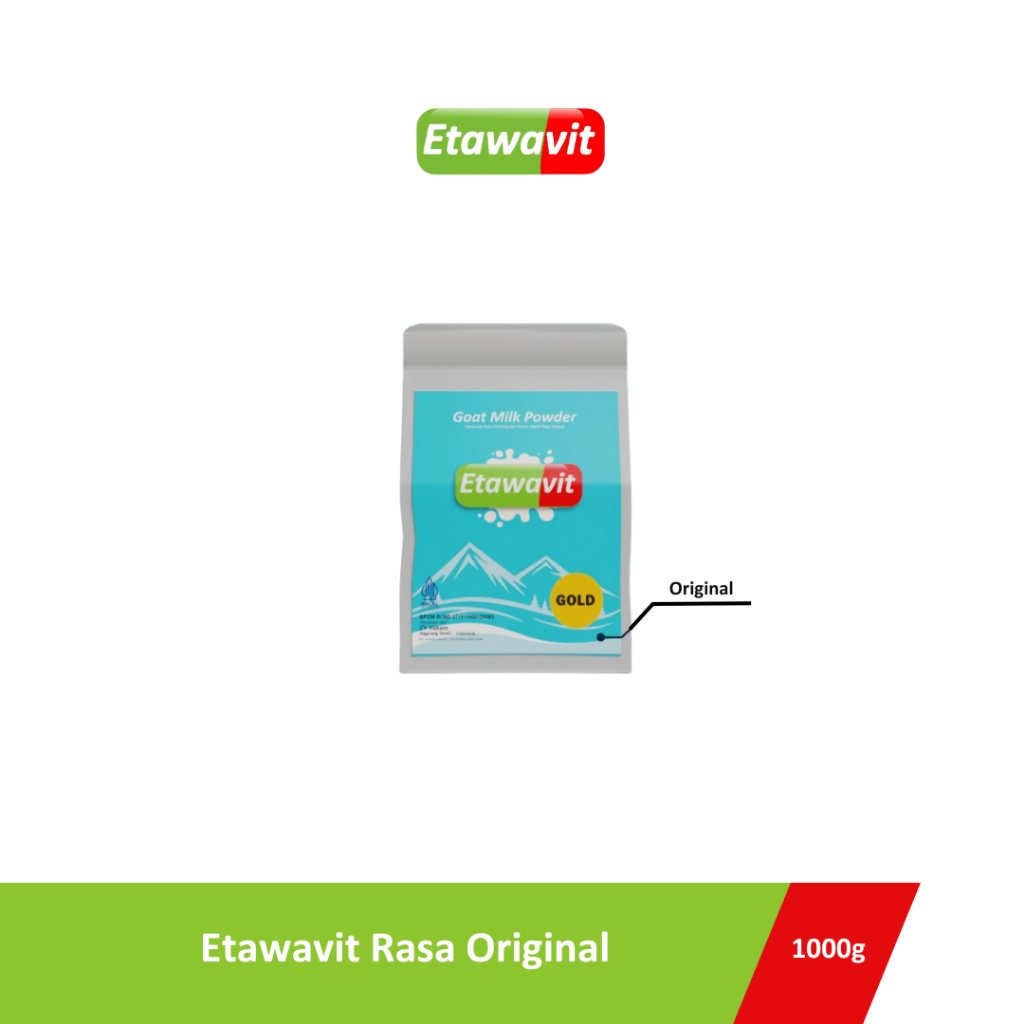 

ETAWAVIT - Susu Kambing Etawa Rasa Original - 1000g