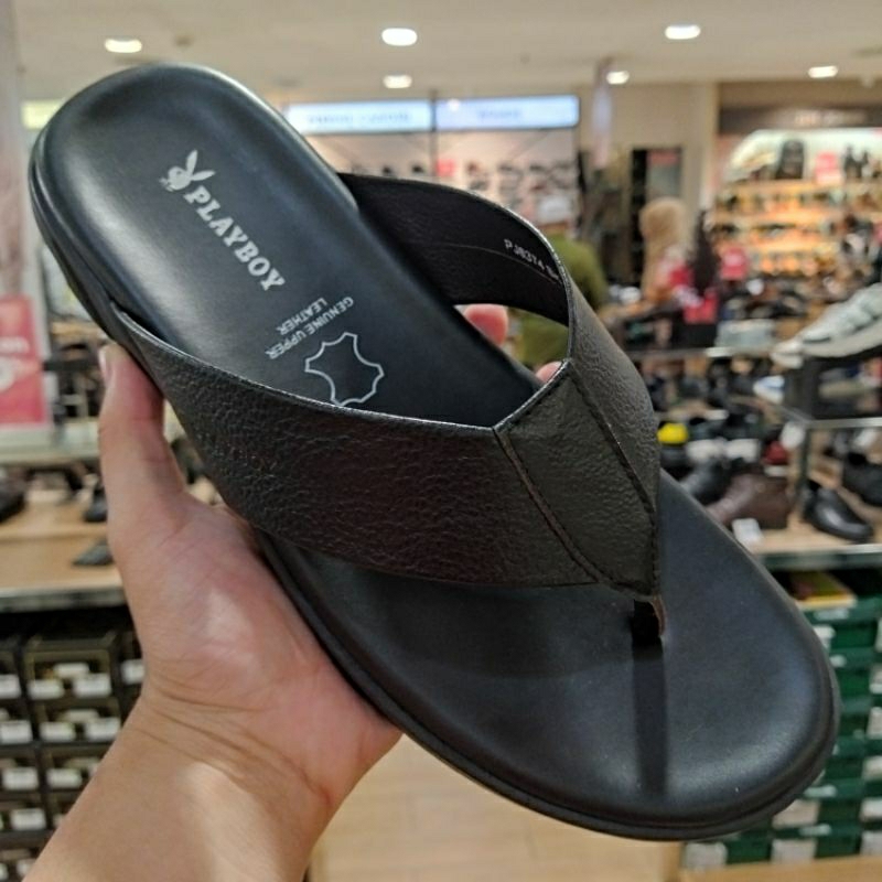 PLAYBOY kumpulan sandal kulit pria