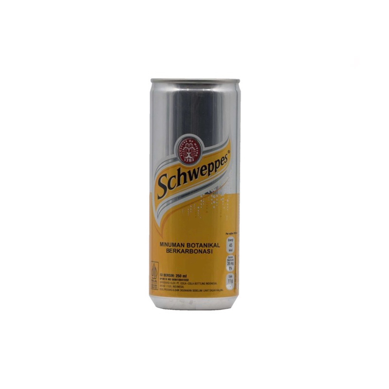 

Minuman Ringan Schweppes Botanical Can 250 ml