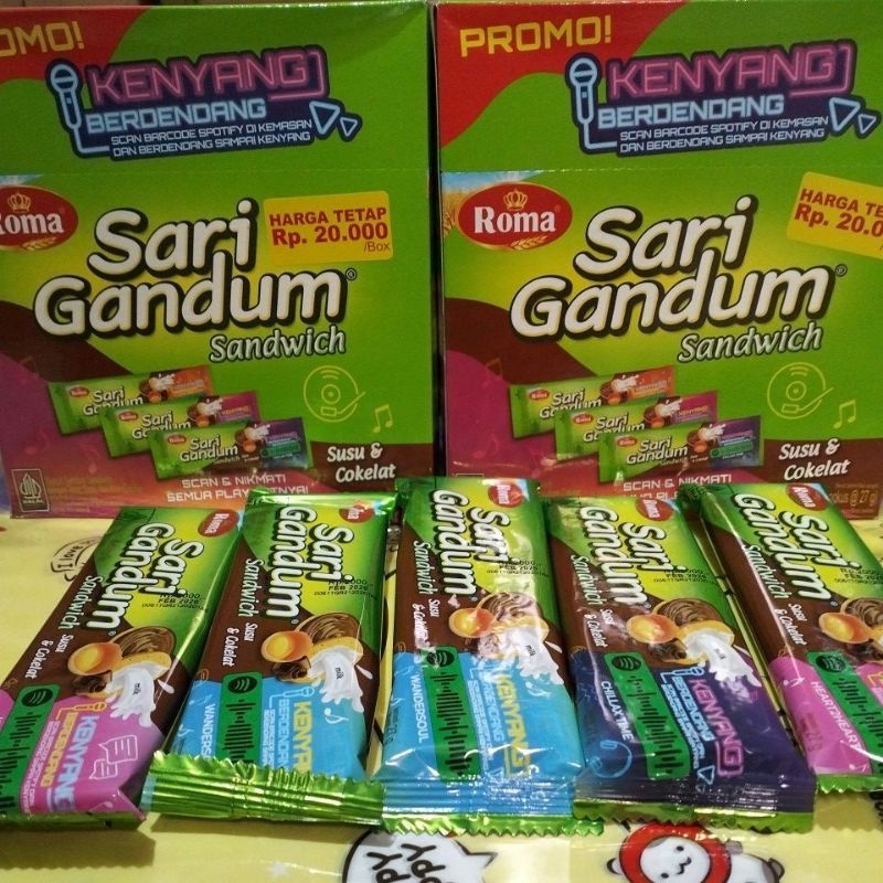 

SARI GANDUM COKLAT ISI 12