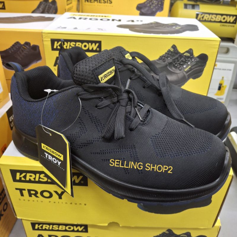 +Sepatu Safety Krisbow TROY || Safety Shoes Krisbow TROY|| Pengganti Sepatu Safety Krisbow ARES