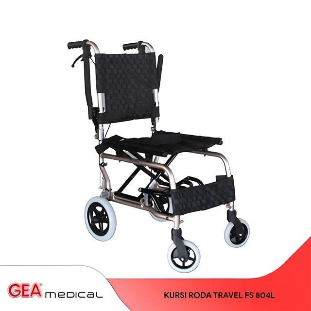 Gea Medical Kursi Roda Travel FS 804L – Ringan, Praktis, & Mudah Dibawa