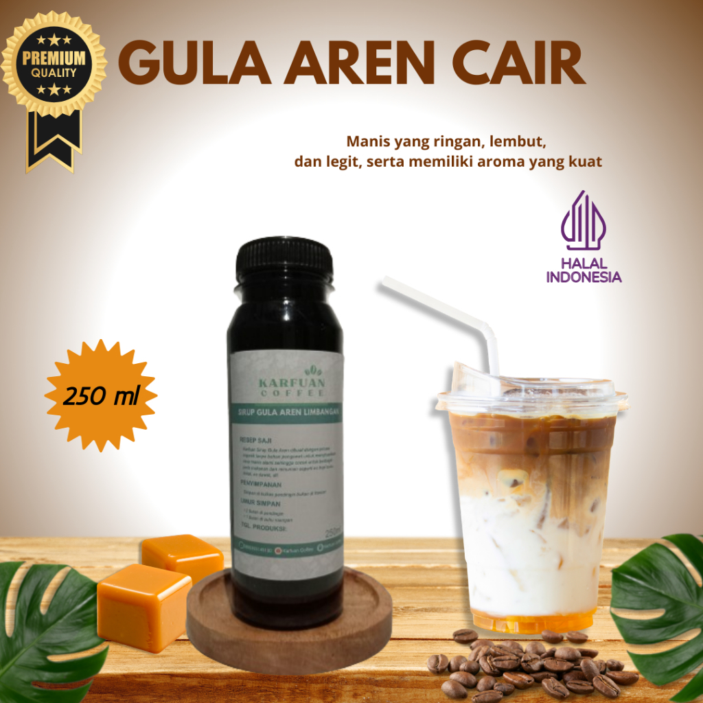 

Karfuan Gula Aren Cair 100% Premium 250 ml