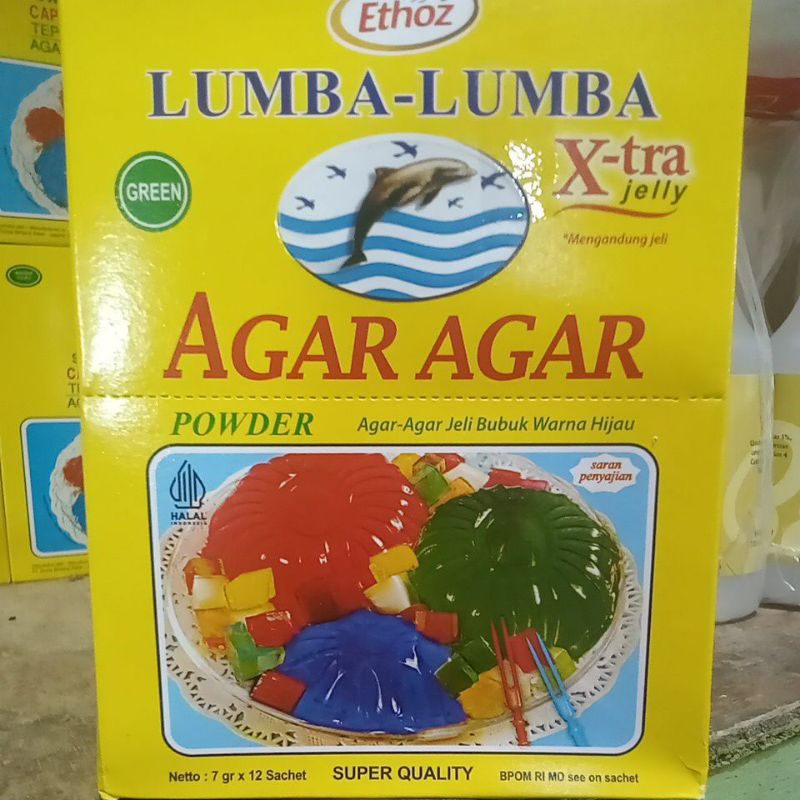 

agar-agar lumba -lumba