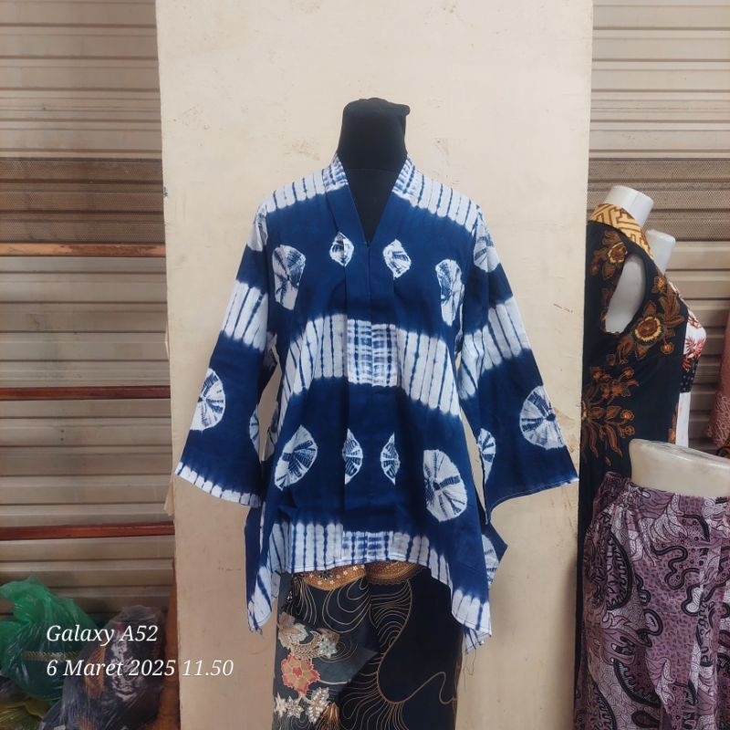 Atasan shibori handmade