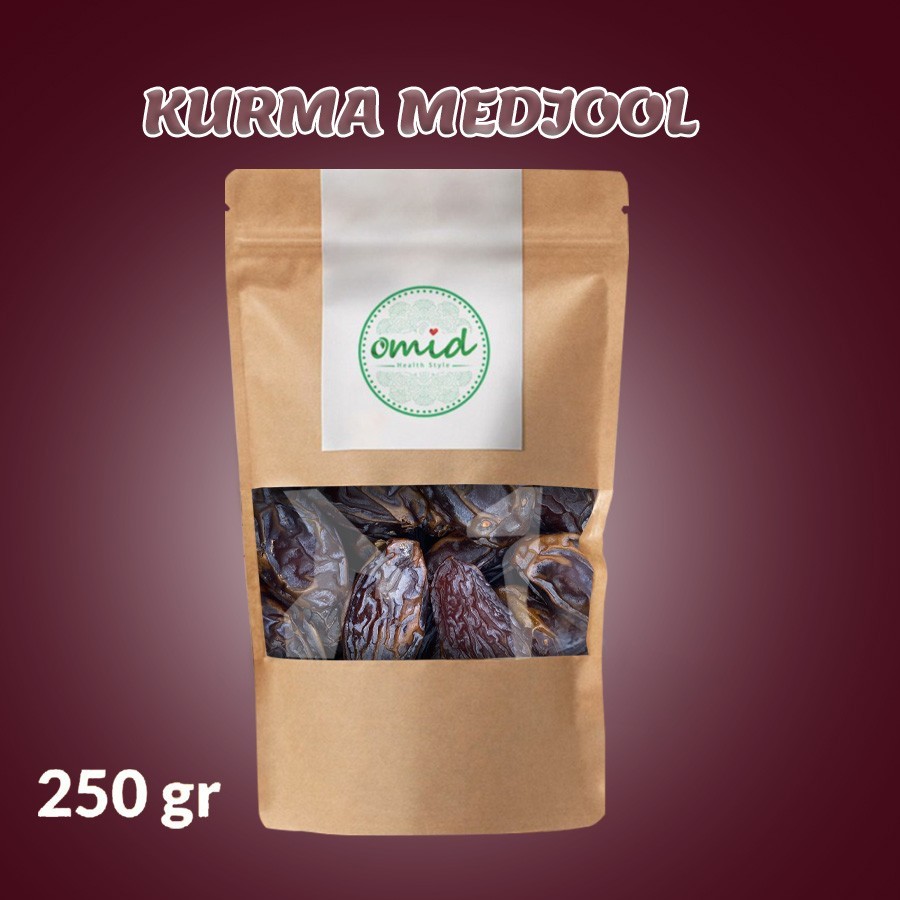 

Medjool Dates (Kurma Medjool Besar Manis Lembut) 250gr