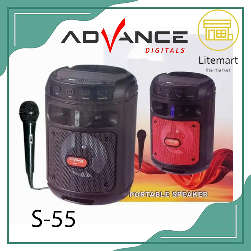 ADVANCE SPEAKER PORTABLE S-55