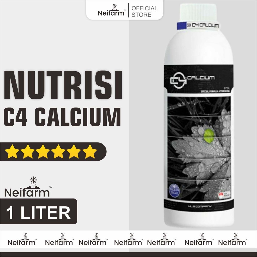 C4 CALSIUM HIDROXYDA + Silika - 1 Liter HALBANERO 100% Original Halbanero
