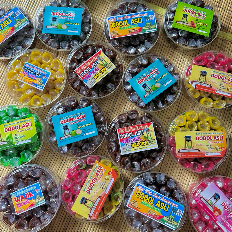

Dodol Asli Kandangan “MAMA RACHEL” kemasan toples [free bubblewrap]
