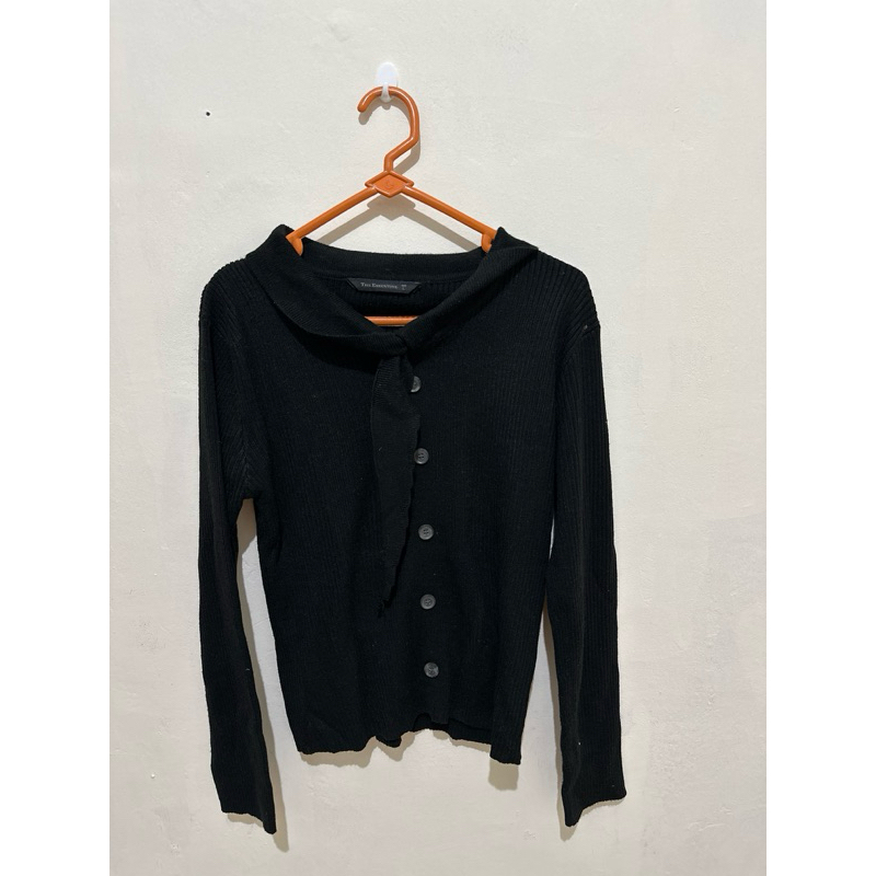 the executive sweater knit hitam
