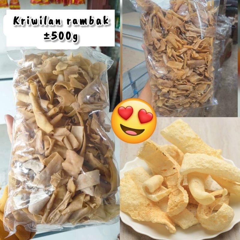 kerupuk rambak sapi kriwilan murah