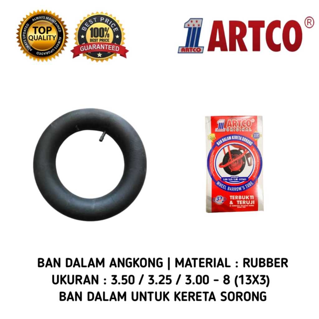 Ban Dalam Gerobak Sorong Pasir ARTCO ORIGINAL Ban Dalam Kereta Gerobak Sorong Artco WHEEL TUBE BAN D