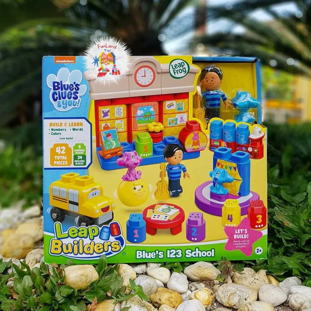 LeapFrog LeapBuilders Blues Clues and You Blue's 123 School