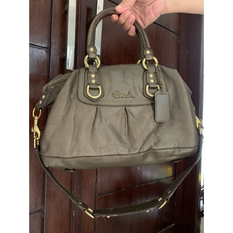 tas coach bronze ashley