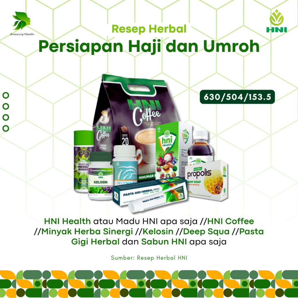 

Resep Herbal Persiapan Haji dan Umroh, Jaga Stamina Daya Tahan Tubuh HNI