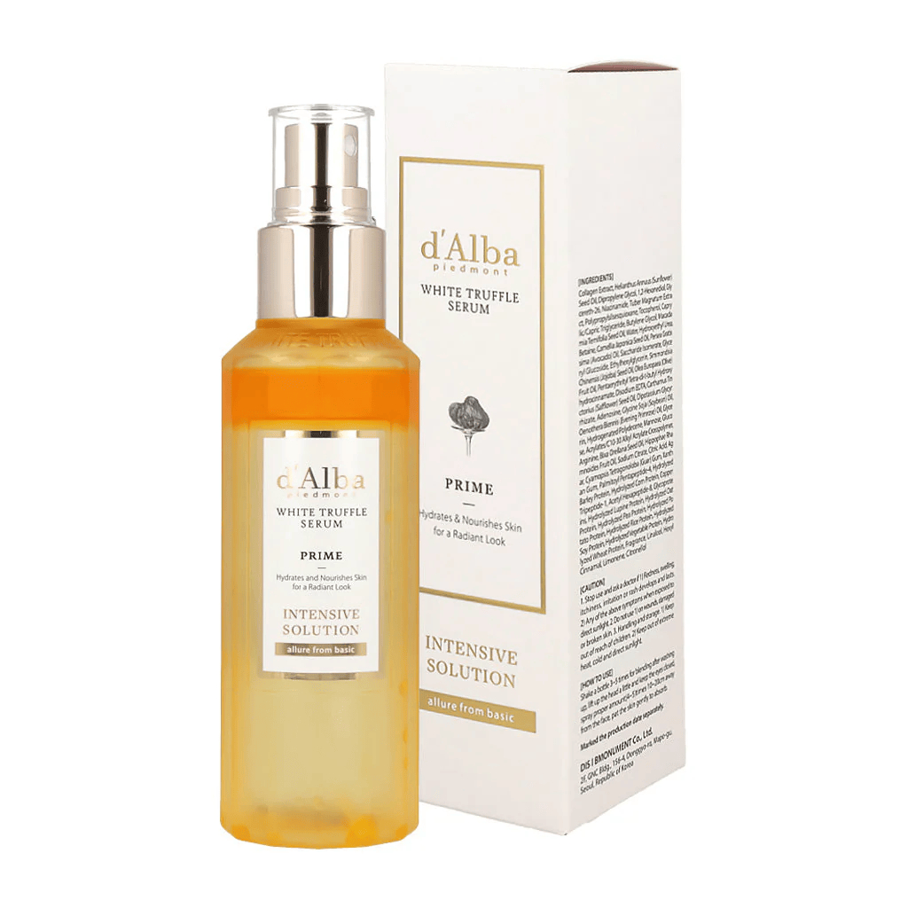 [KOREA] d Alba dAlba d'Alba White Truffle Serum Supreme Intensive Solution 100ml oil cream cleanser