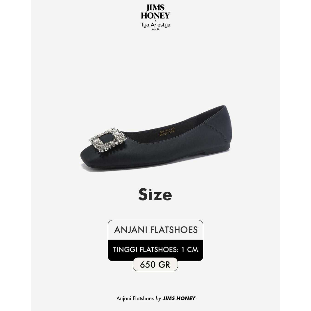 JIMS HONEY FOREVER Sepatu Wanita ANJANI FLATSHOES  Sepatu Sandal Wanita Elegan