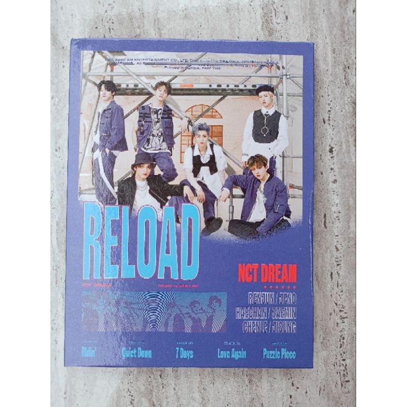Album official NCT Dream Reload Rollin Ver (Album Only)