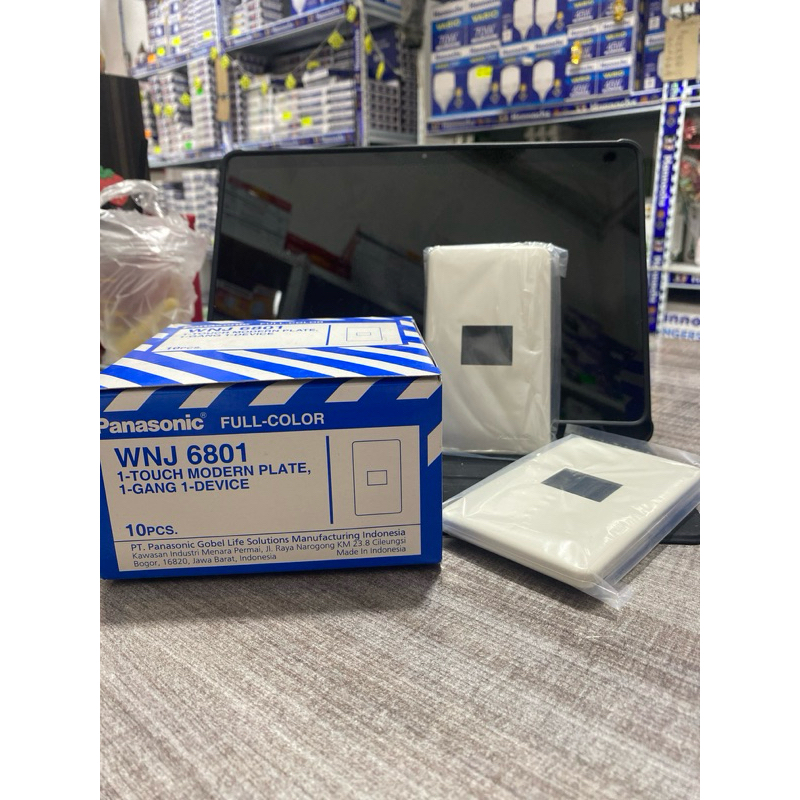 PLAT PANASONIC WNJ 6801/ PLAT L1 tanam PANASONIC / CASING PANASONIC Lobang 1