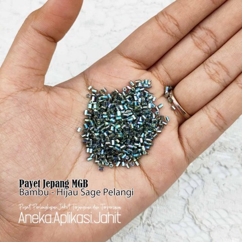 50 GRAM PAYET JEPANG MGB BAMBU PASIR HIJAU SAGE PELANGI 56R