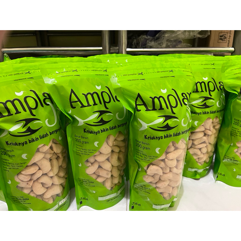 

Amplang JOY besar (snack ikan tenggiri) 1 dus
