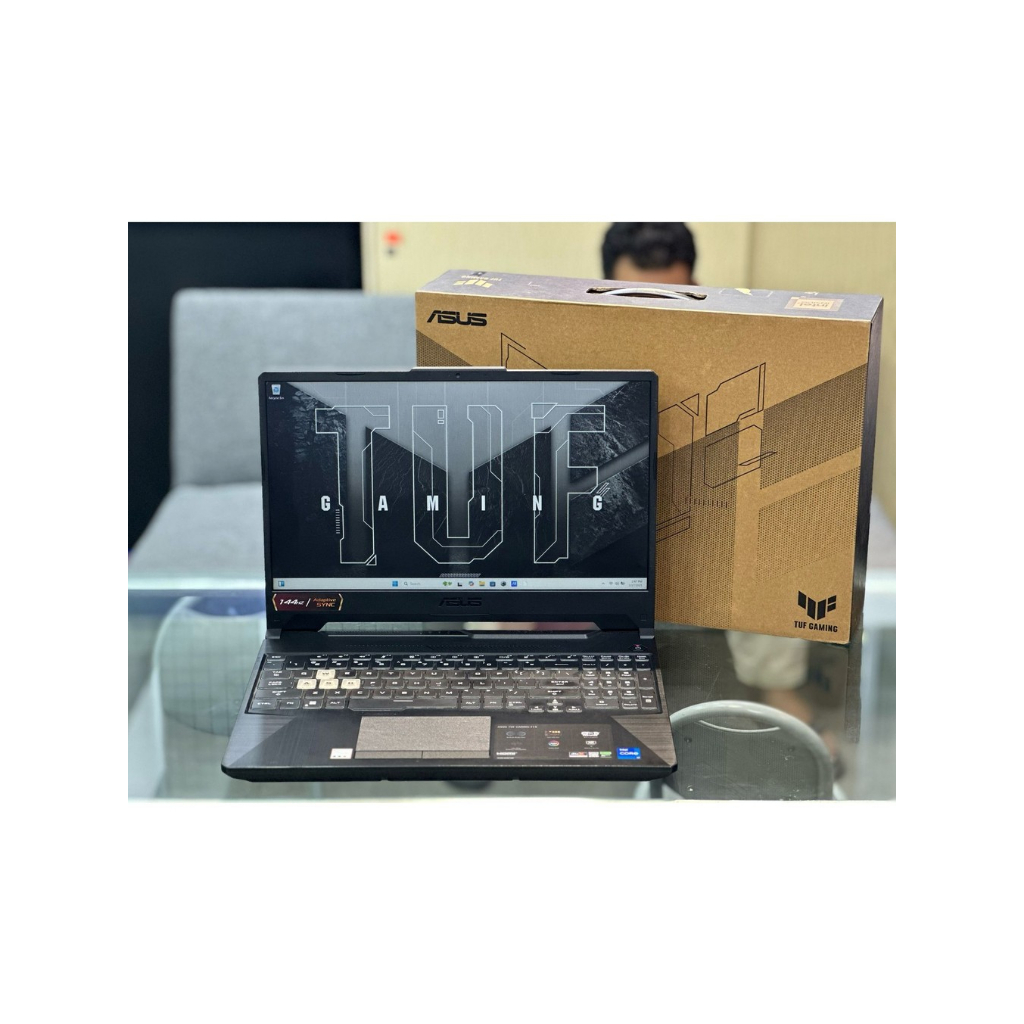 ASUS TUF FX506HF | I7-11800H | RTX 2050 | RAM 8 | SSD 512 | WIND 11 FULLSET BUKAN LOQ