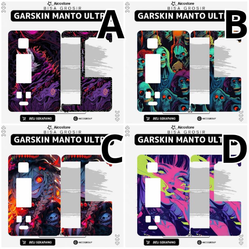 

stiker inner garskin mhaanntoo ulltraaa bisa hologram dan custom