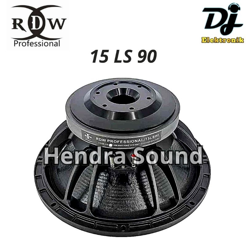 RDW ● 15 LS 90 / 15 LS90 - Speaker Komponen (15 inch)