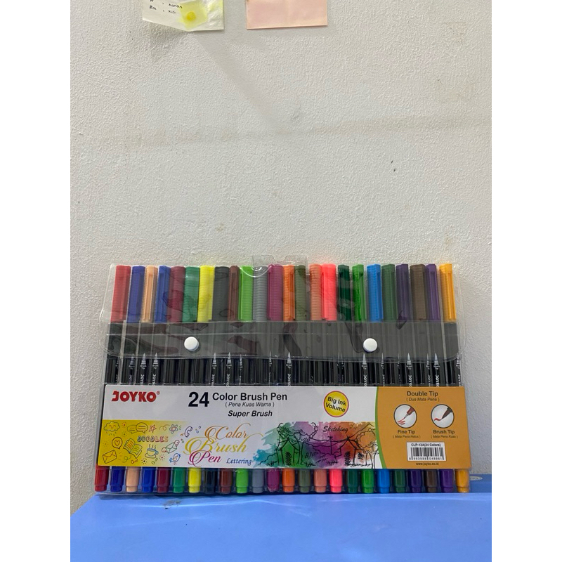 

Joyko 24 Color Brush Pen - Super Brush