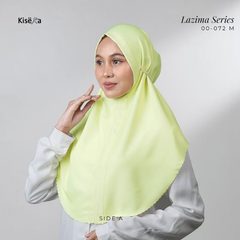 Kisera Kerudung Bergo Hijab 2 Warna, Jilbab Praktis Cantik "Lazima 00-072 M"