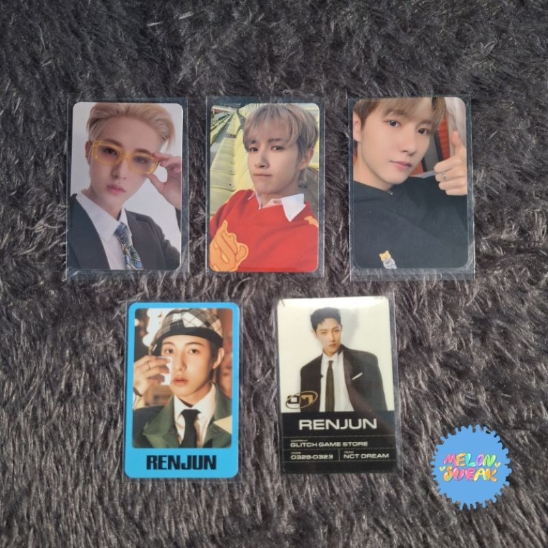 Official Photocard Renjung NCT Dream, NCT, OFFICIAL