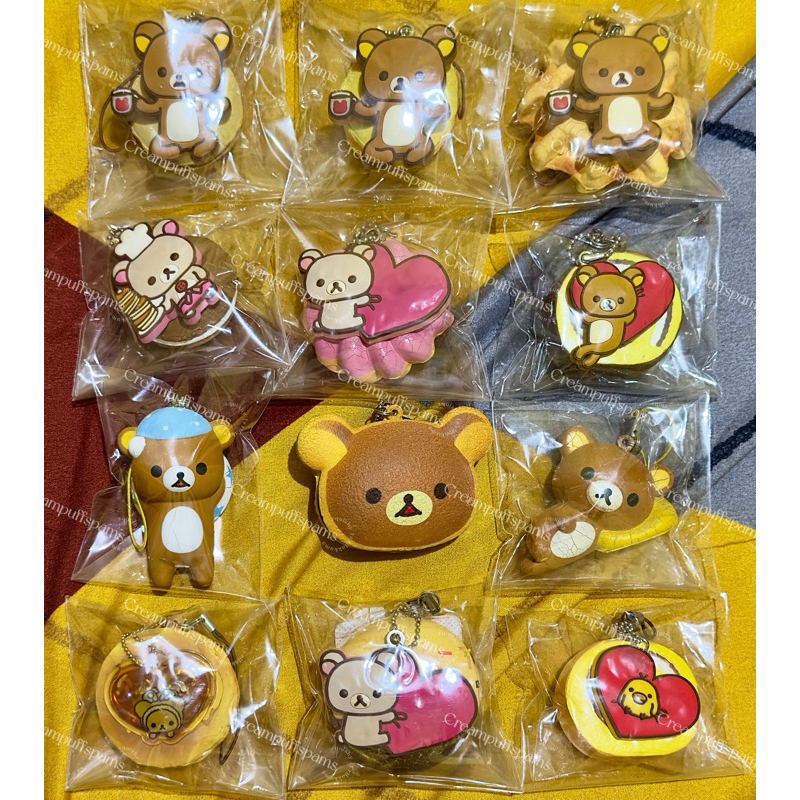 SQUISHY RARE RILAKKUMA TAG [BACA DESKRIPSI]
