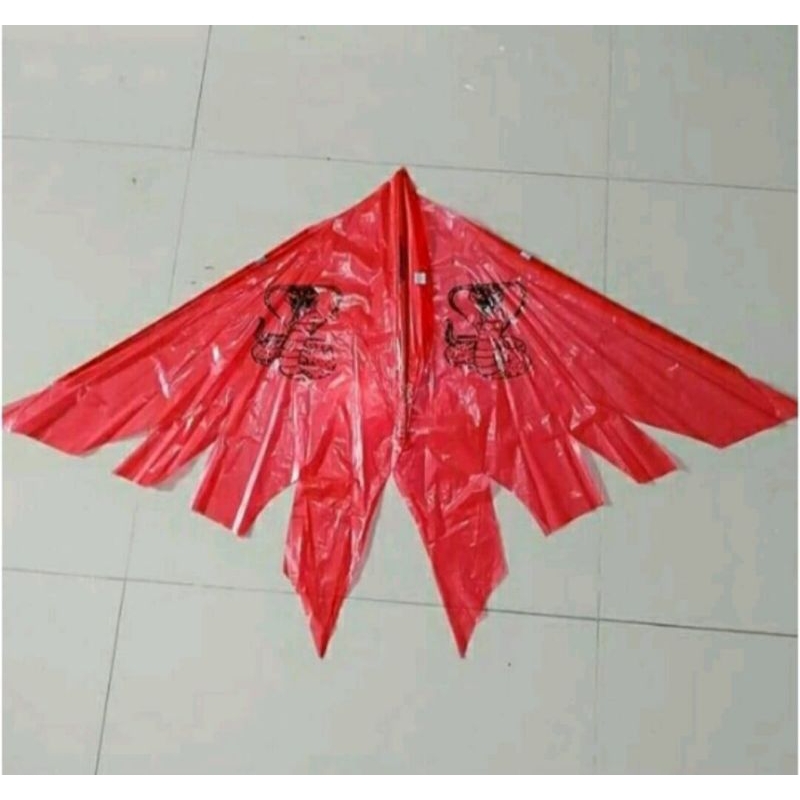 Mainan anak layangan plastik ukuran besar 100cm layang layang murah harga satuan perpcs