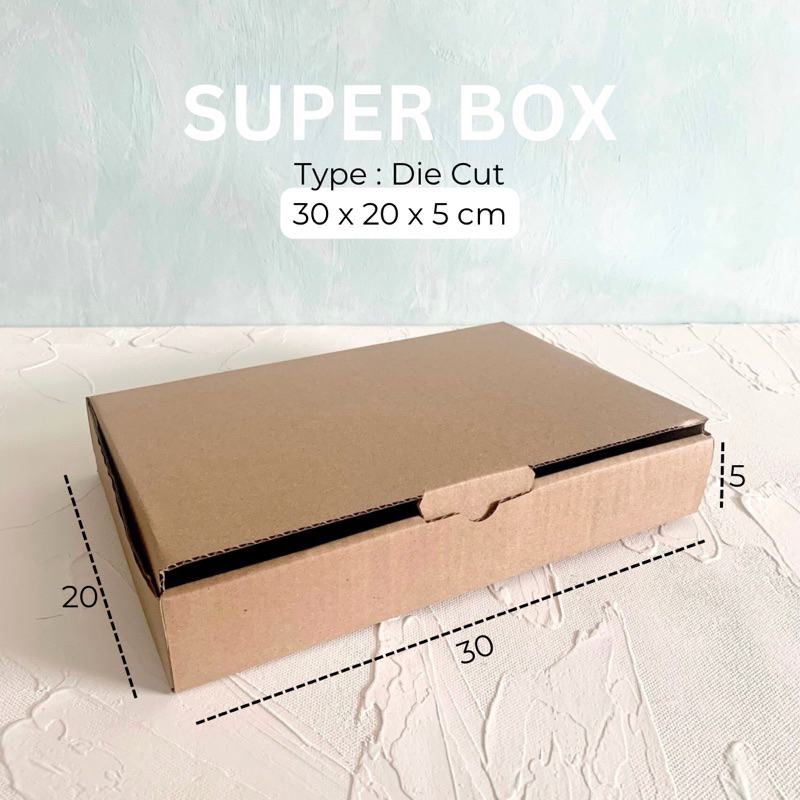 

Die Cut Box - 30x20x5cm / Dus Karton Packaging / Box Packaging