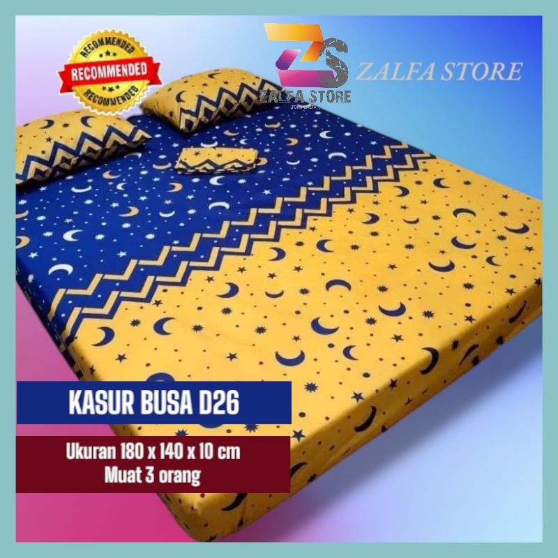 Kasur Busa D26 Muat 3 orang 180x140x10 cm Berkualitas anti kempes