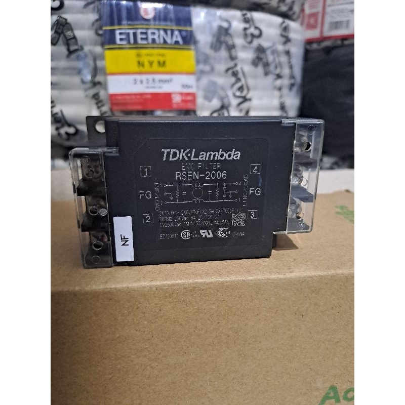 Noise Filter TDK Lambda RSEN-2006 6A