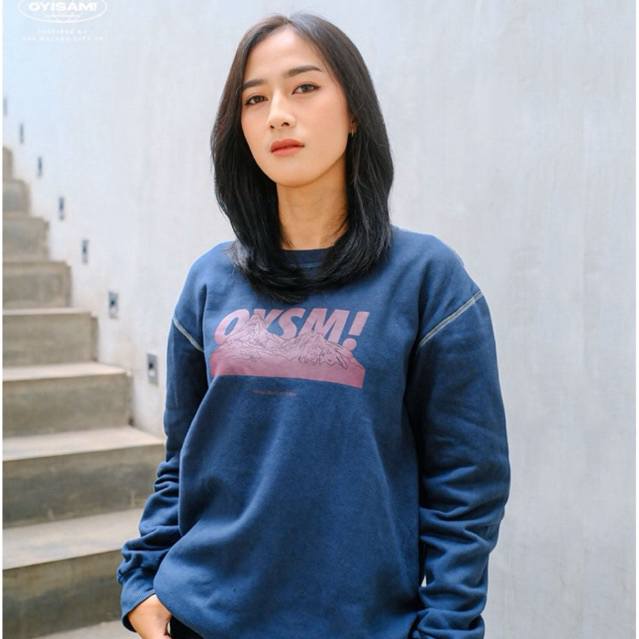 CREWNECK JAKET OYISAM "CREW GREY"
